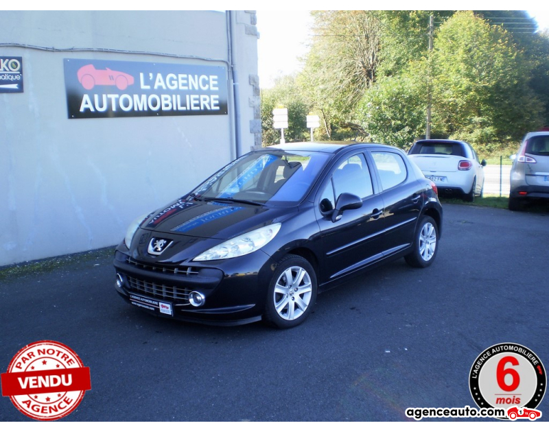 Achat voiture occasion, Auto occasion pas cher | Agence Auto Peugeot 207 1.6 HDI 90 SPORT PACK Violet Année 2007 Manuelle Diesel